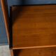 Vintage 20thc italian modular teak wall cabinet c.1960