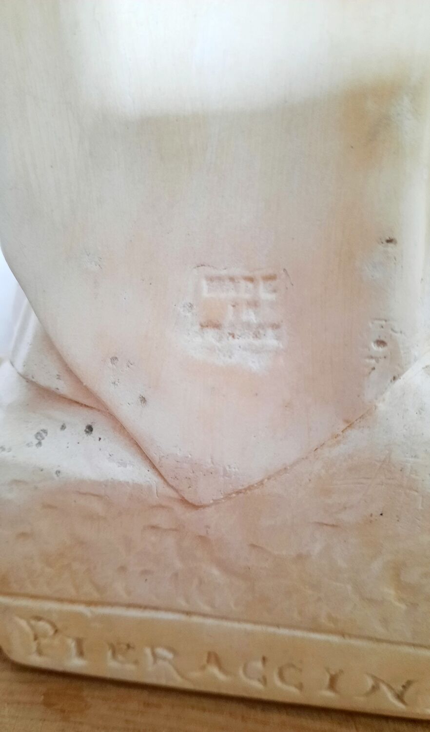 Statue plaster St Mary