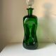 Holmegaard green decanter vintage danois par jacob e bang