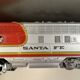 Old train locomotive Marklin Santa fe USA