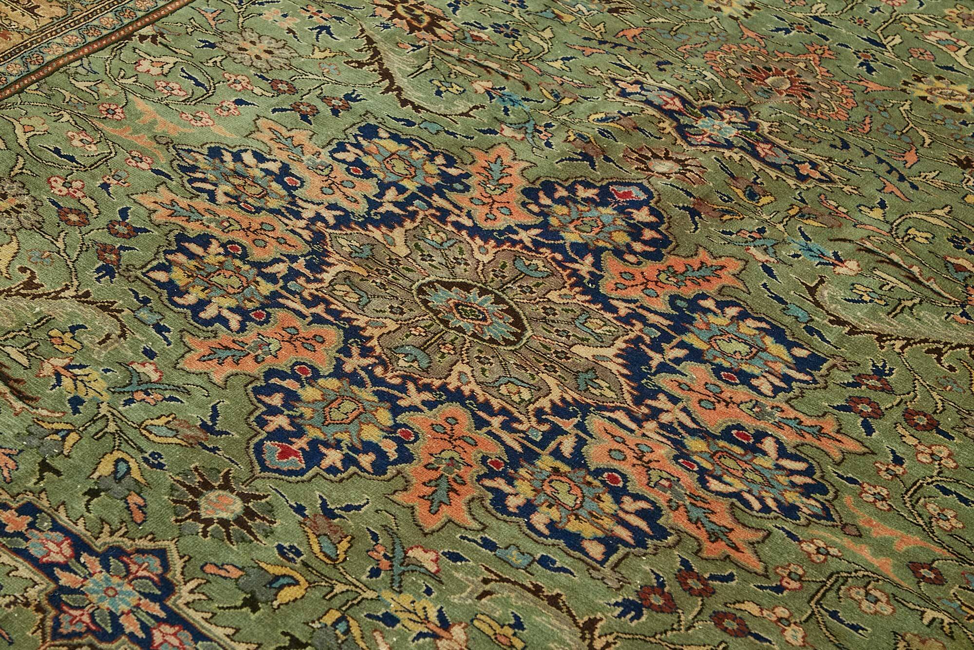 Tapis vintage en laine turque Kayseri