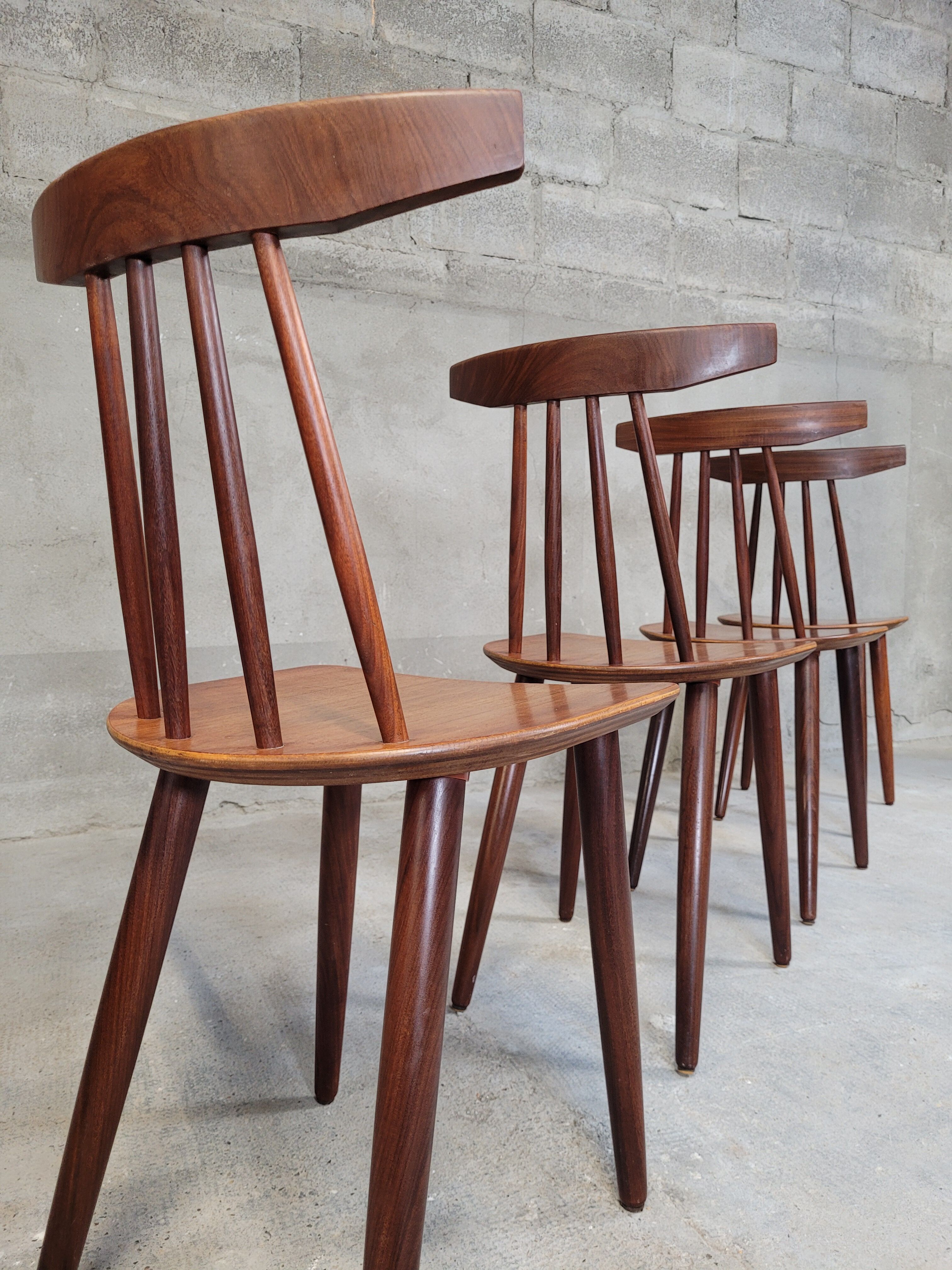 Chairs Poul Volther Denmark 1960