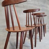 Chairs Poul Volther Denmark 1960