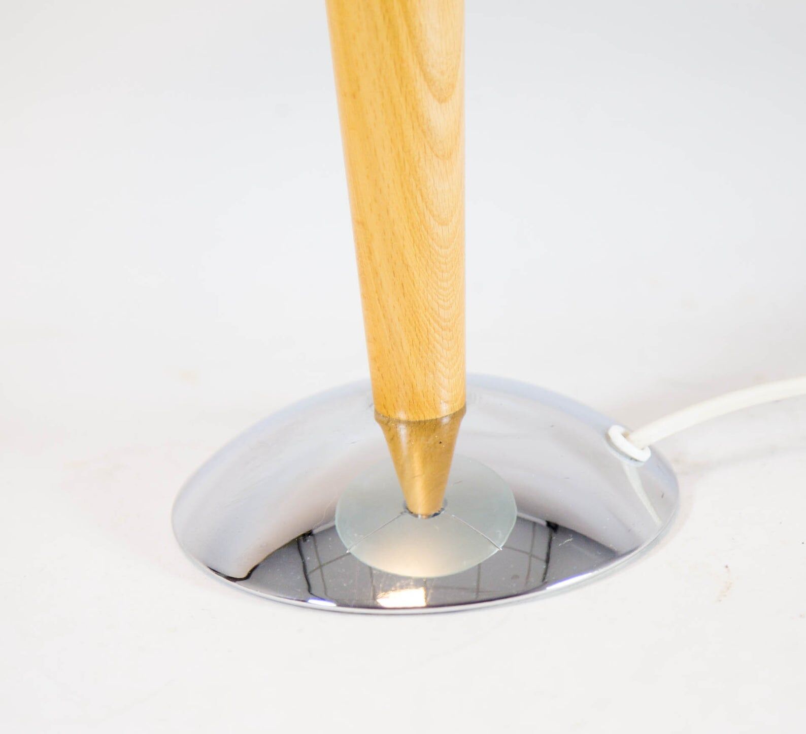 Vintage mushroom lamp| spatial age design | engraved glass