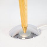 Vintage mushroom lamp| spatial age design | engraved glass