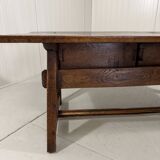 Brutalist antique Spanish coffee table