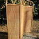 Rattan screen 70-80's