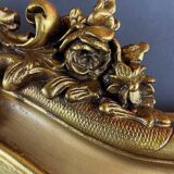 Napoleon III Gilded Mirror, 19th Century