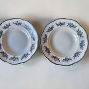 6 assiettes creuses Badonviller modèle Richelieu