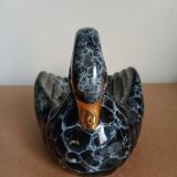 Vintage zoomorphic swan soap dish