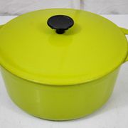 Cast iron casserole Cousance Le Creuset green diameter 22 cm
