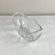 Oval glass bowl, empty pockets