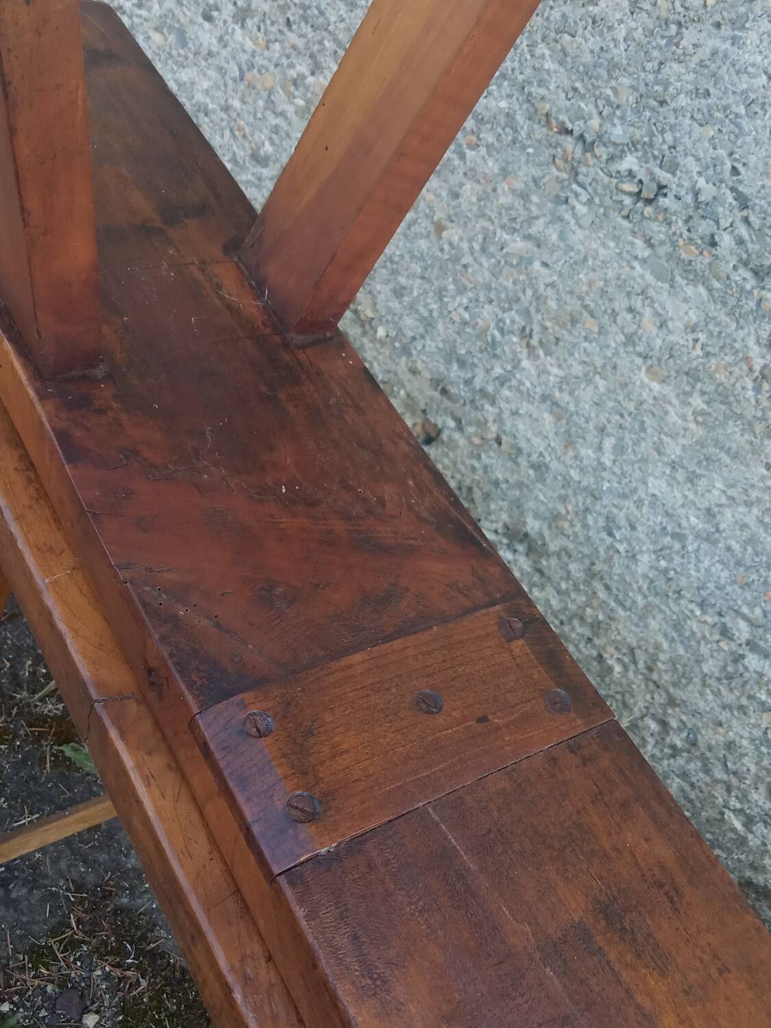 Pair of farm benches 183 cm
