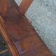 Paire de bancs de ferme 183 cm