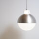 Suspension Limburg 1970's Murano glass and aluminum