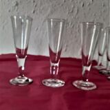 6 flutes champagne glasses
