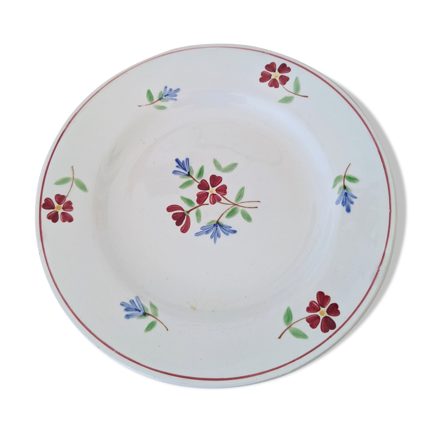 Lot of 7 dessert plates Moulin des Wolves