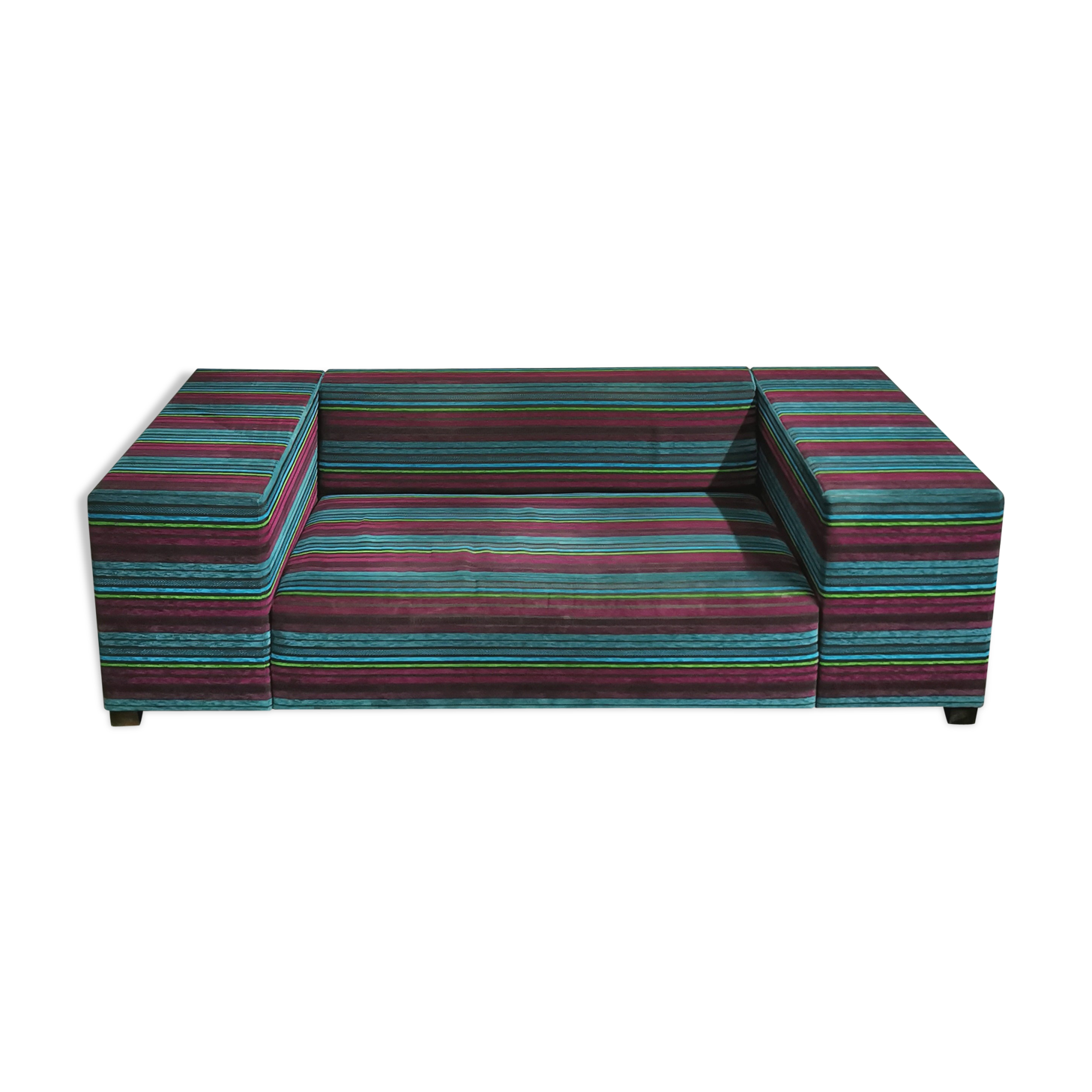 Contemporary 2-seater fabric sofa, Designers Guild