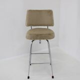 1960s Set of Four Restored Bar Chairs,Czechoslovakia