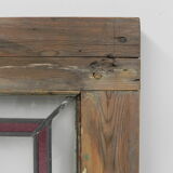 Art Deco stained glass window, 74 x 178 cm