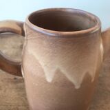 Signed sandstone pitcher