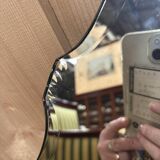 Art Deco round mirror
