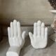 Pair of vintage ceramic hand bookends