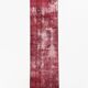 3x11 Shade Of Wine Red Handmade Turkish Vintage Runner Rug