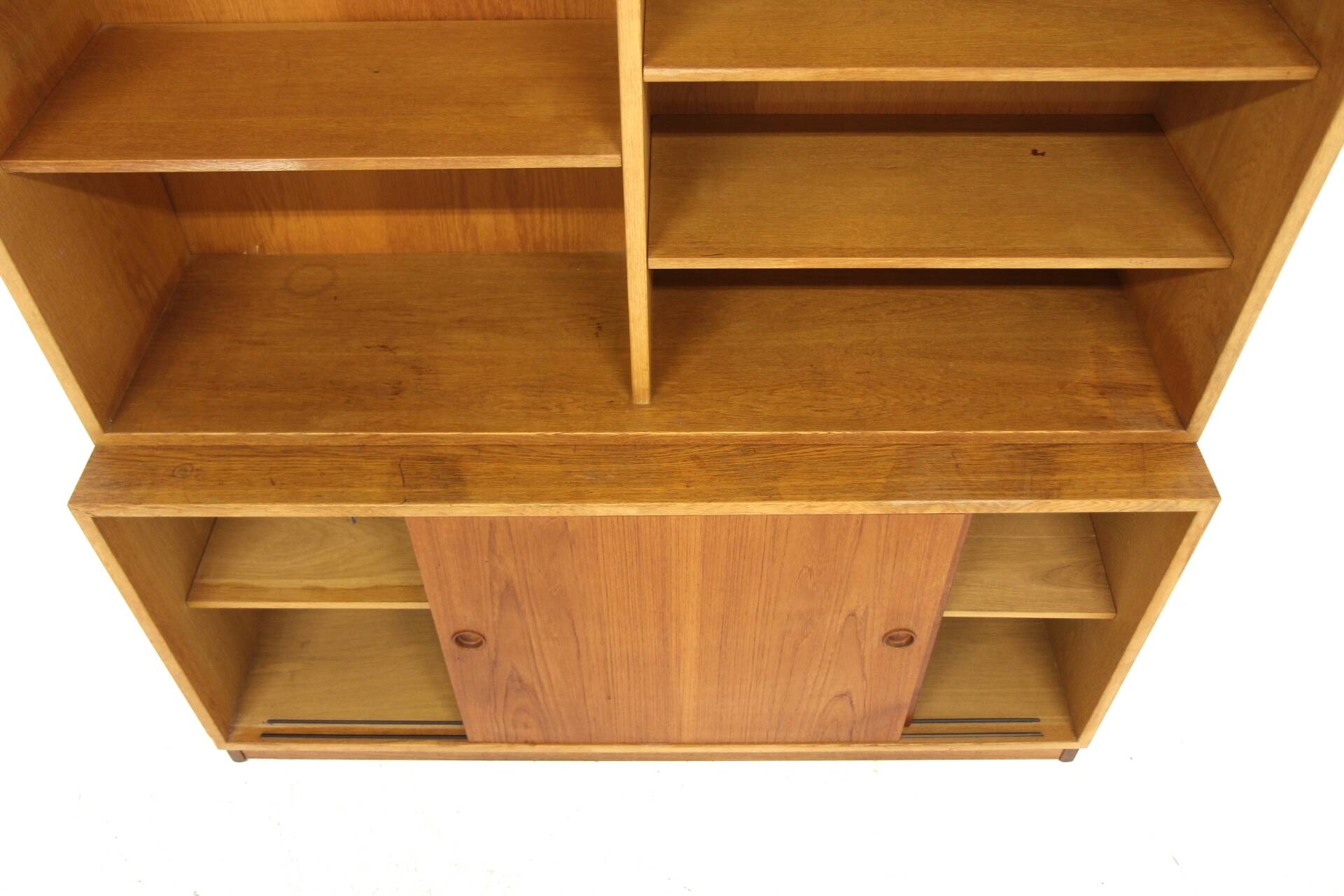 Bibliothèque scandinave en chêne Öresund, Børge Mogensen, Suède, 1960
