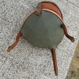 Louis Philippe style velvet chair