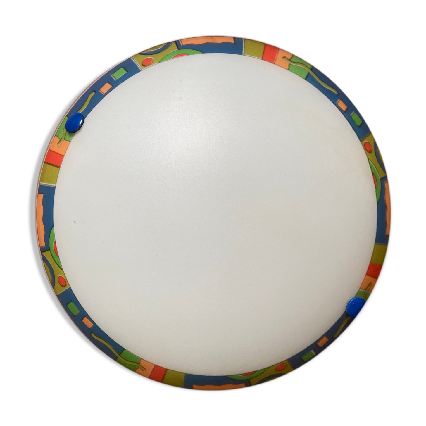 Glass ceiling lamp 1990