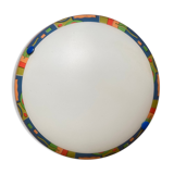 Glass ceiling lamp 1990