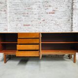 Mid-century Danish walnut sideboard, 1970s.