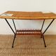 Rattan coffee table