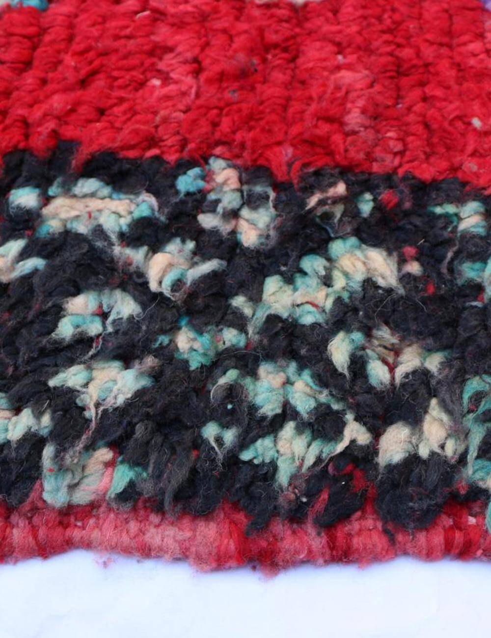 Tapis Vintage Rouge Berbère - 318 x 147 cm
