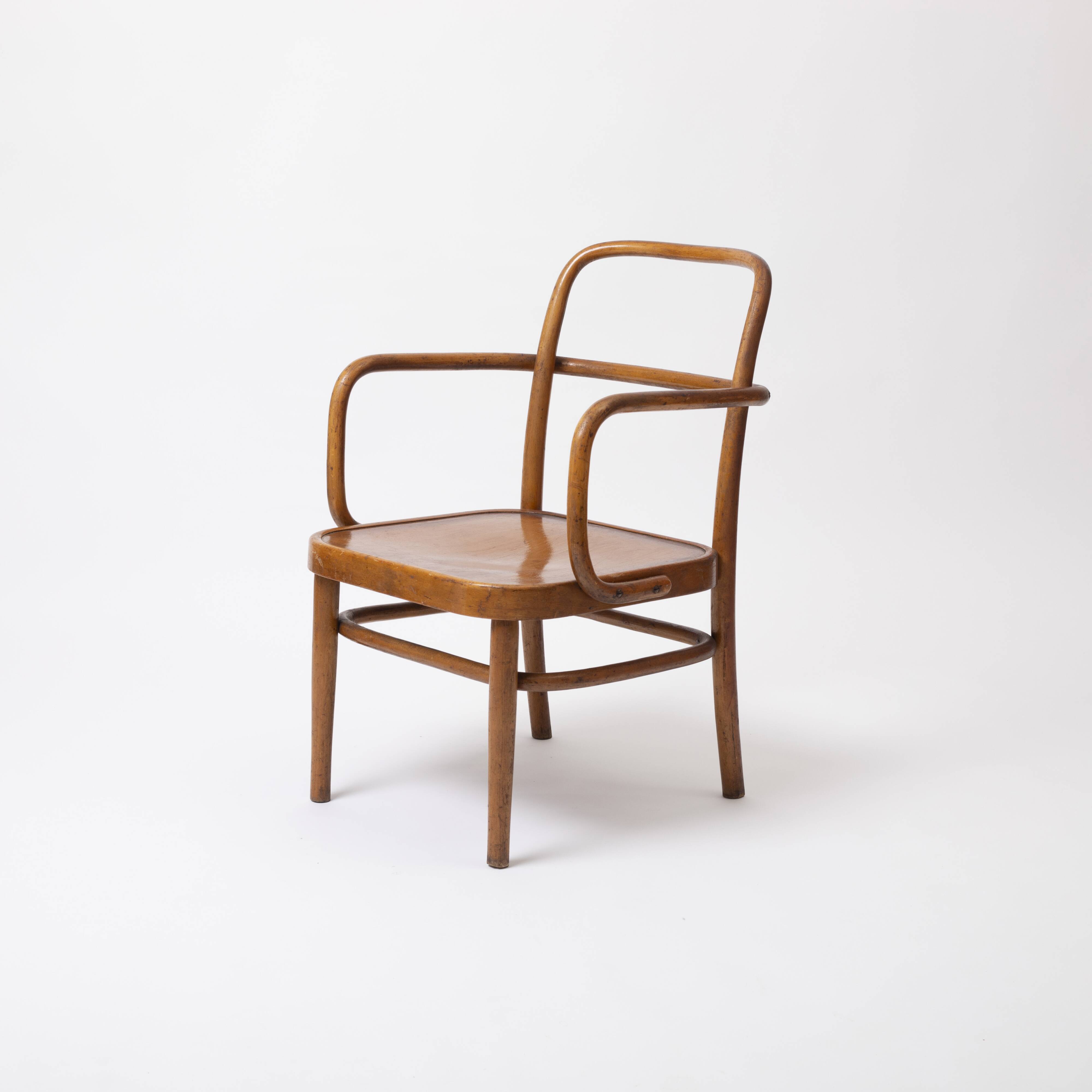 A 64 F chair by Gustav Adolf Schneck, Thonet, 1930s