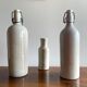 Set of 2 old bottles in glazed stoneware
