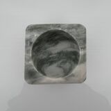 Green marble salt pot