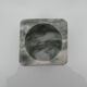Green marble salt pot