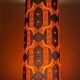 Sherazade H87 D35 d25 lampshade - conical in vintage fabric