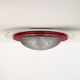Luci Milano 'Sat 50' Flush Mount Lamp - Futuristic Design New Old Stock 80s