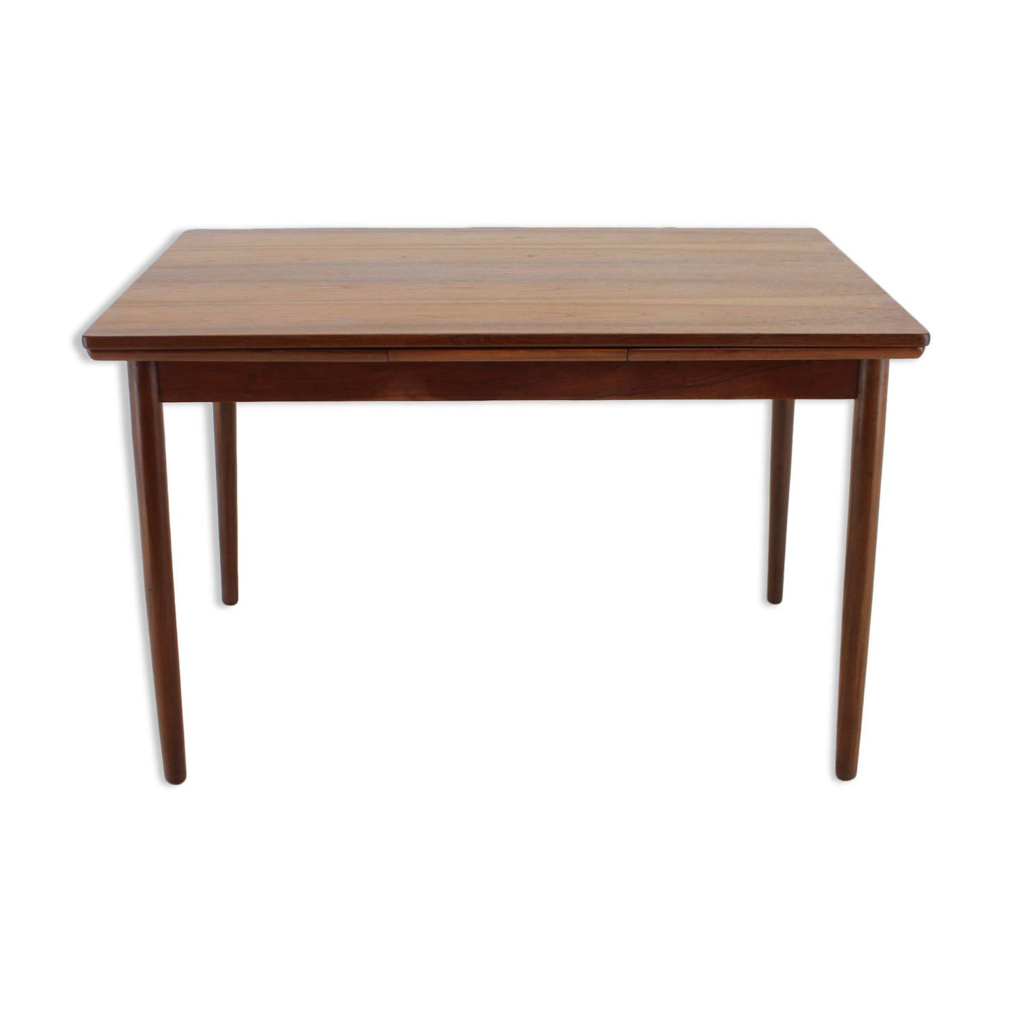 1960s Danish Teak Extendable Dining Table