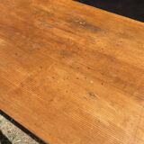 Vintage wooden dining table