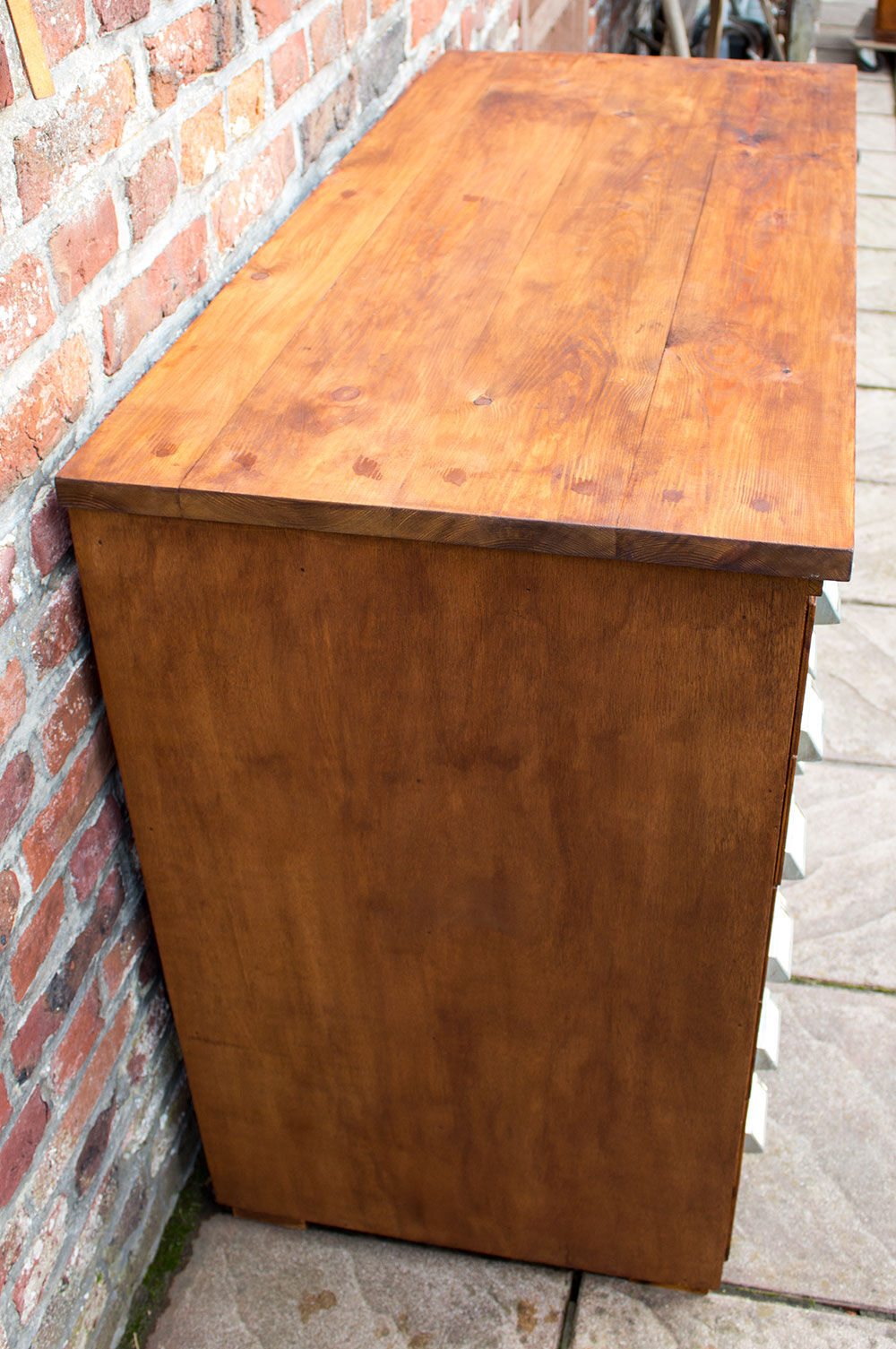 Medicine cabinet with 24 drawers