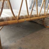 Rattan bed