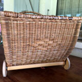 Rattan trolley/stroller