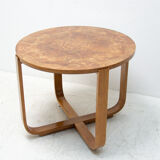 Modernist coffee table H-168 designed by Jindrich Halabala for UP Závody, 1930