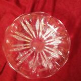 Crystal ashtray / pocket emptying tray / val st lambert sign