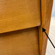 Shoes cabinet with metal frame