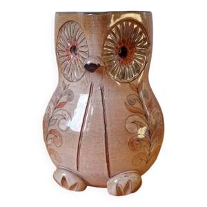 Pichet zoomorphe chouette,